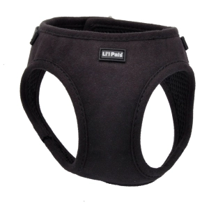 Li'l Pals® Microfiber Harness, Black Small
