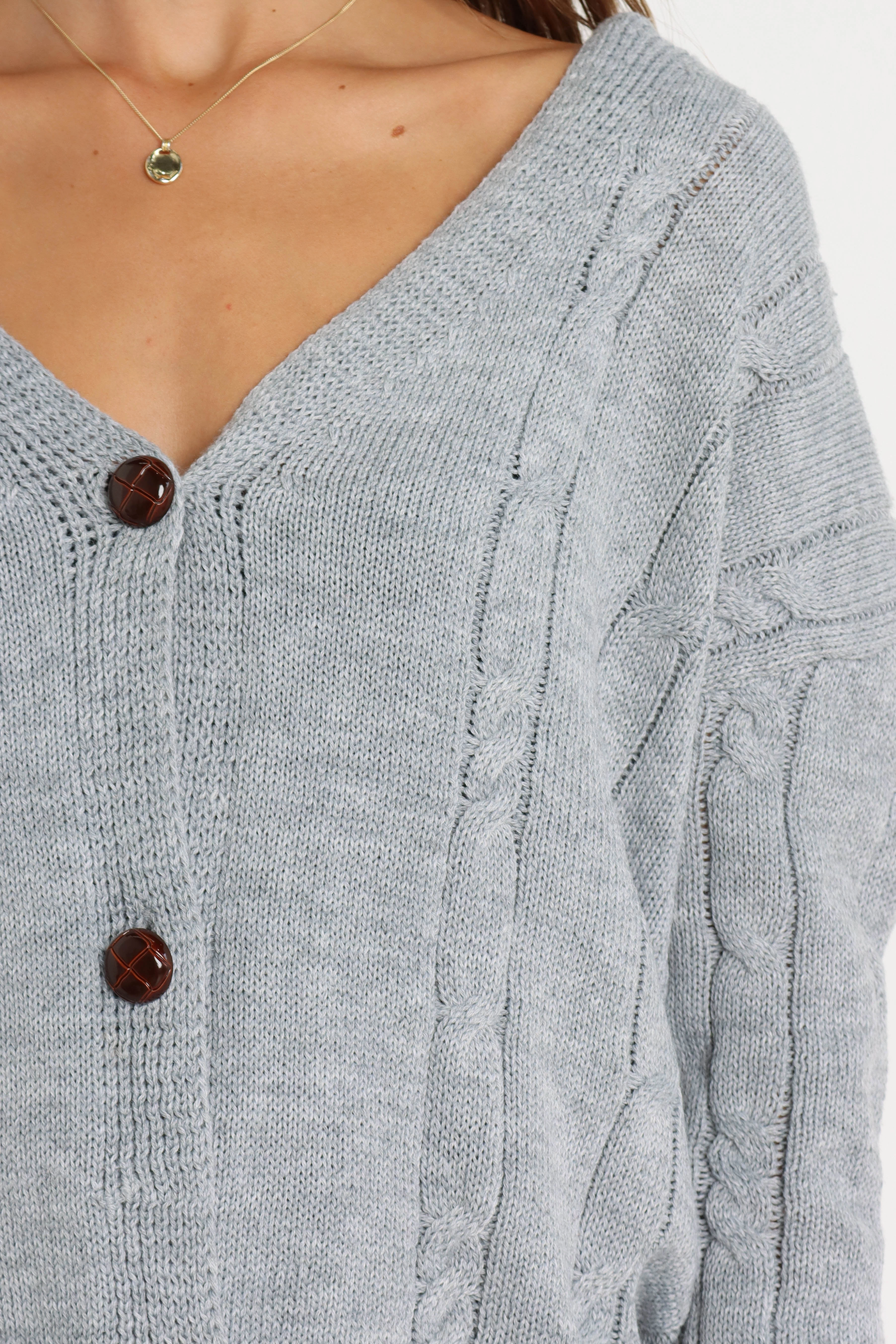 Lily Cardigan - Grey