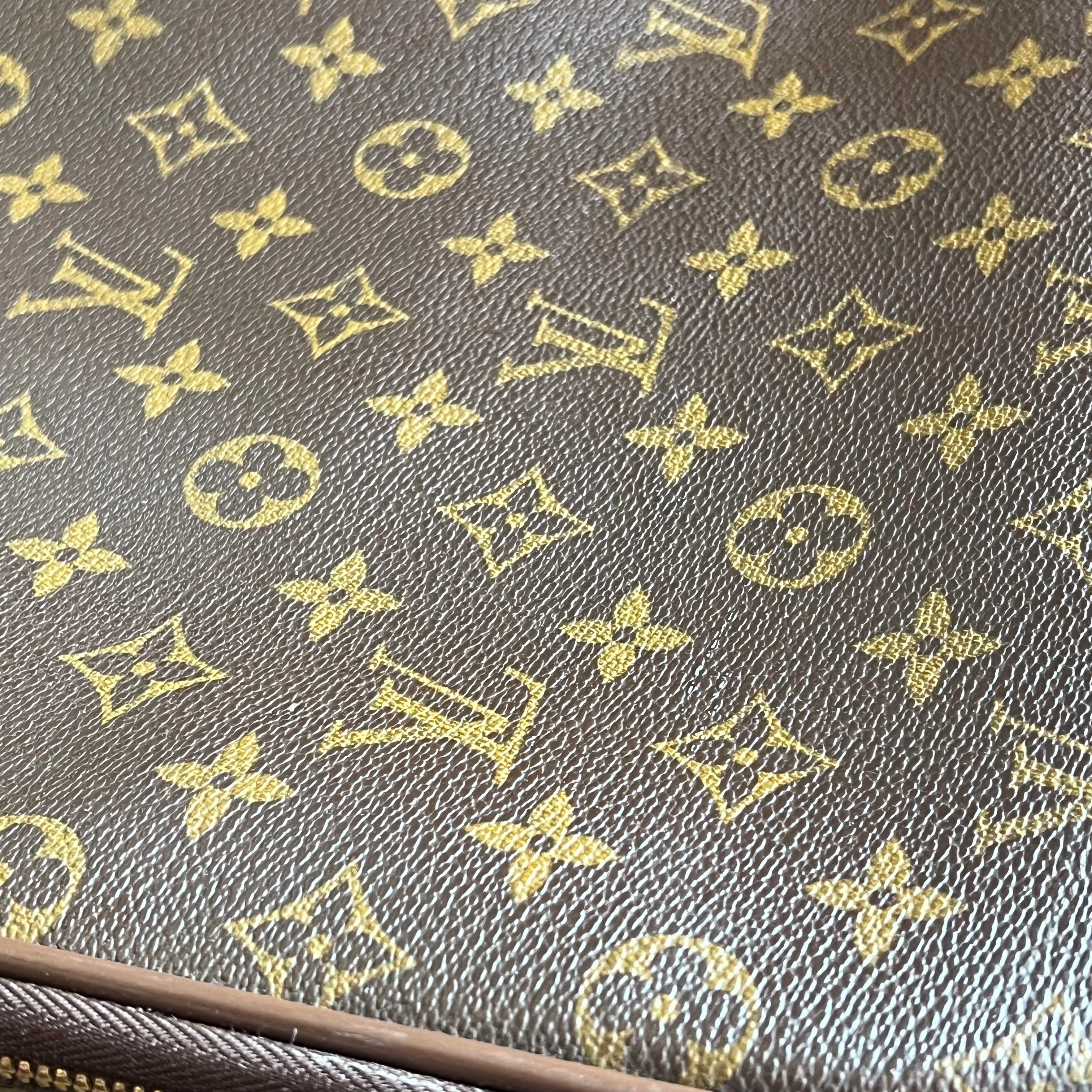 LOUIS VUITTON Pegase 50 Brown Monogram Canvas Suitcase
