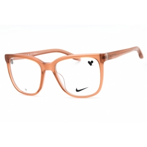 Nike Women's Eyeglasses - Milky Warm Sand Laminate Full Rim Frame | NIKE 7166 272