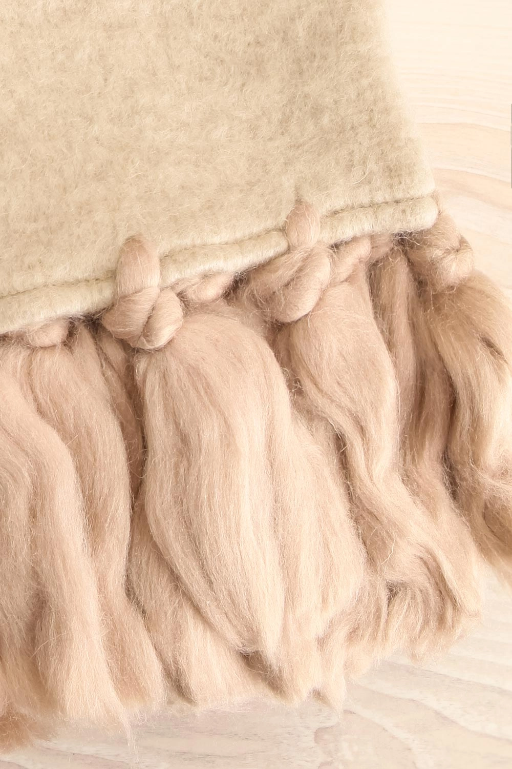Oslo Throw Taupe | Cozy Blanket