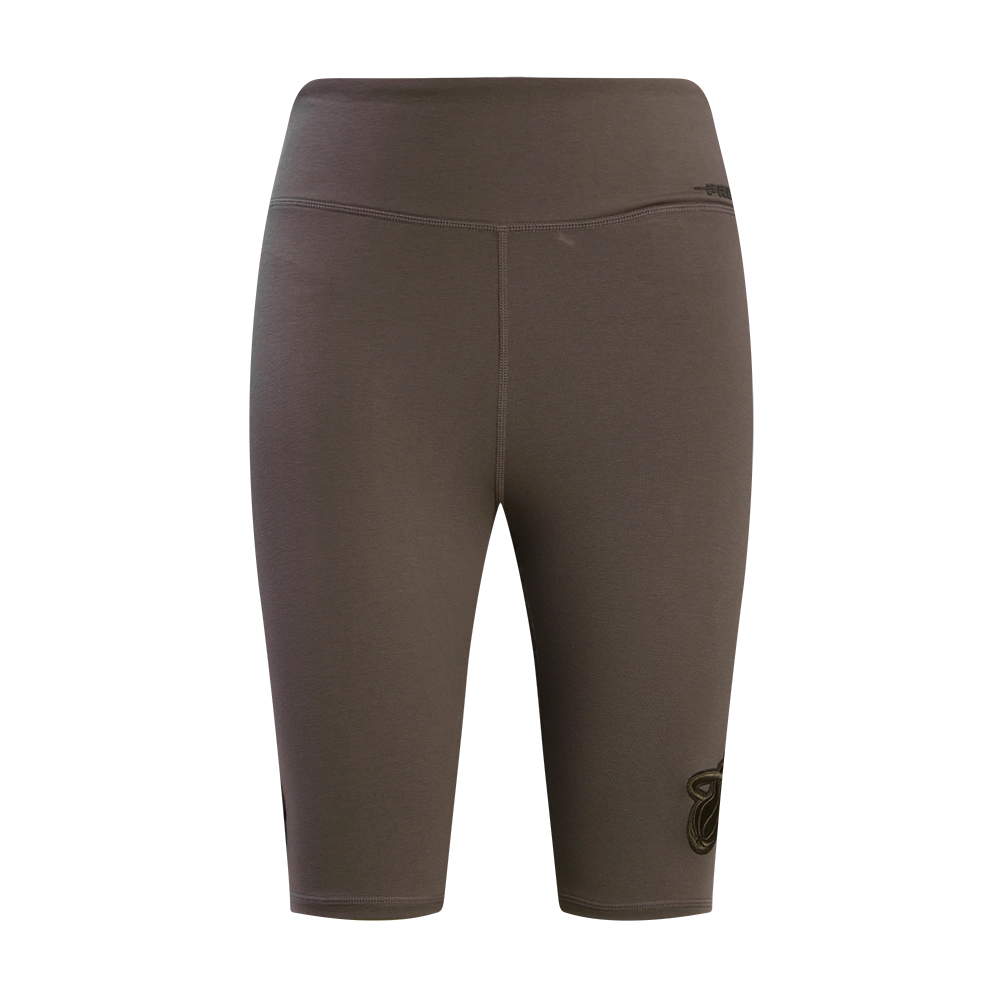 Pro Standard Miami HEAT Women's Taupe Biker Shorts