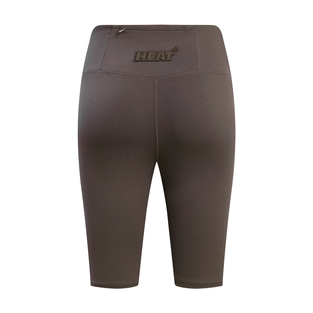 Pro Standard Miami HEAT Women's Taupe Biker Shorts