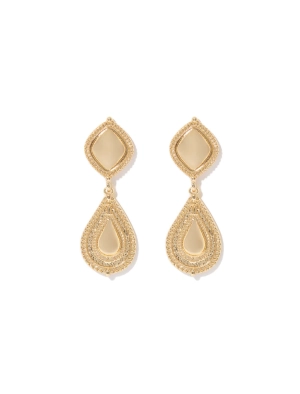 Rhea Charmed Drop Earrings
