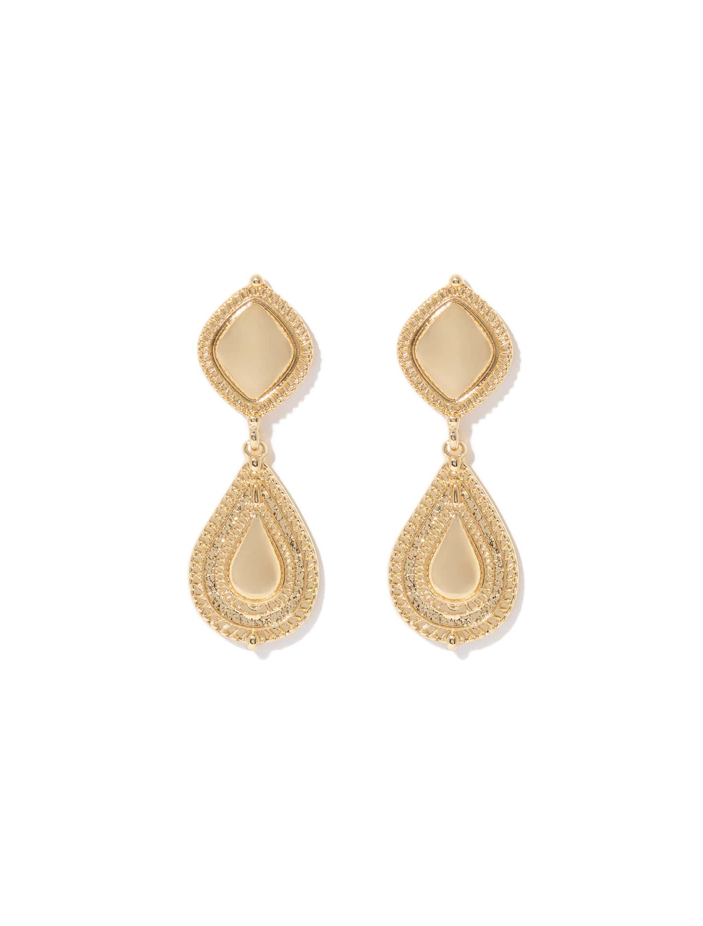 Rhea Charmed Drop Earrings