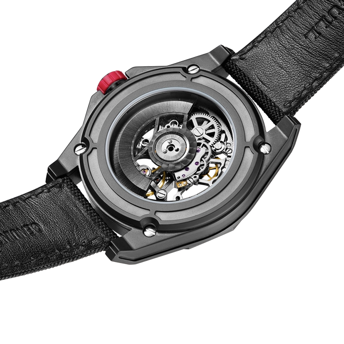 Seagull Watch | Trendy Edgy Skeleton Polygonal Automatic Watch 43mm