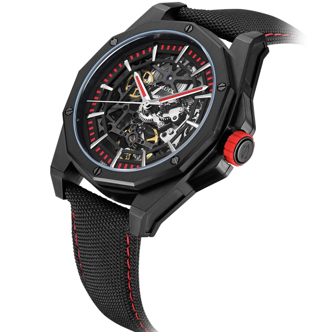 Seagull Watch | Trendy Edgy Skeleton Polygonal Automatic Watch 43mm