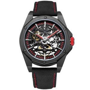 Seagull Watch | Trendy Edgy Skeleton Polygonal Automatic Watch 43mm