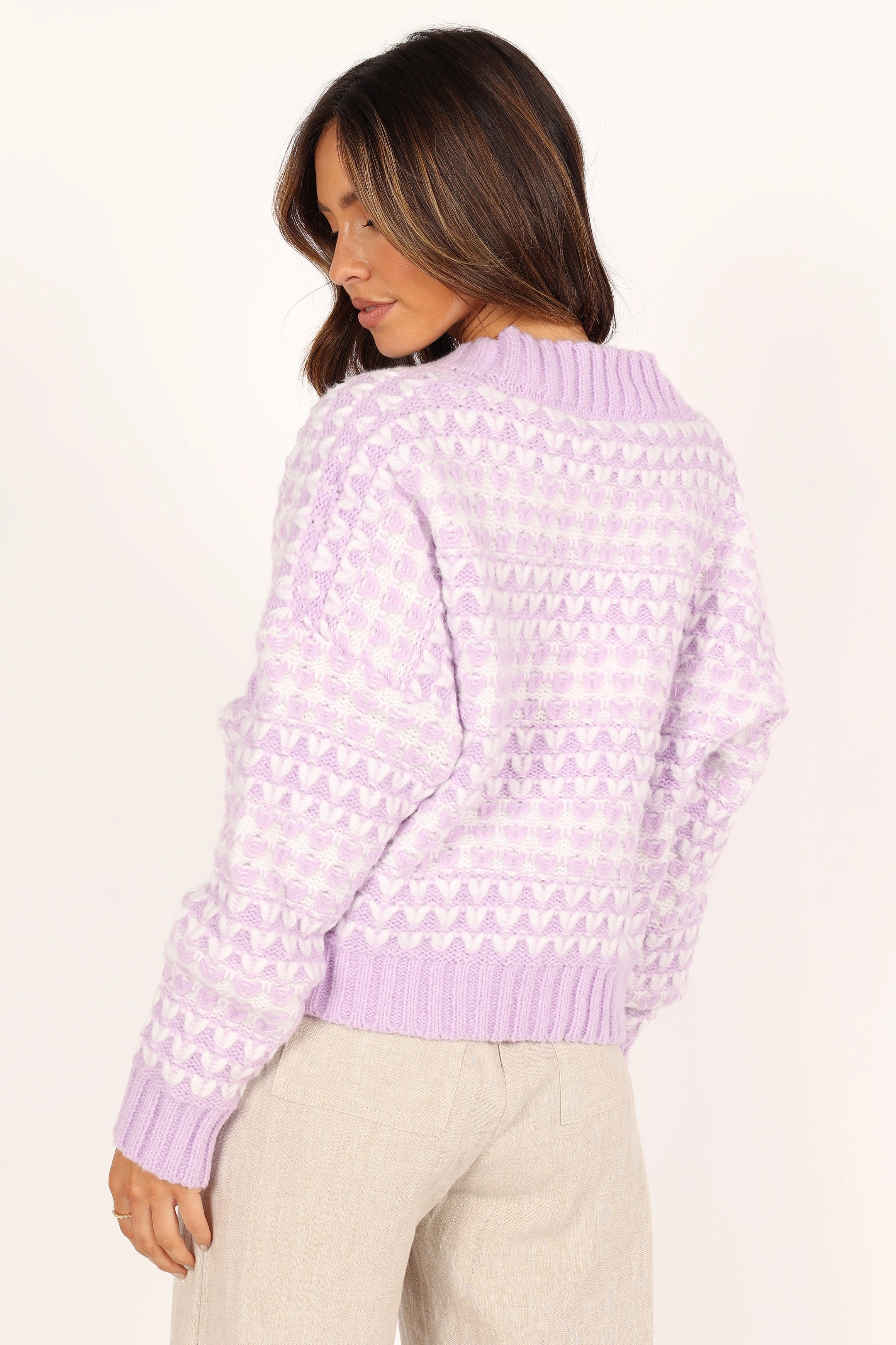 Selena Cardigan - Lilac