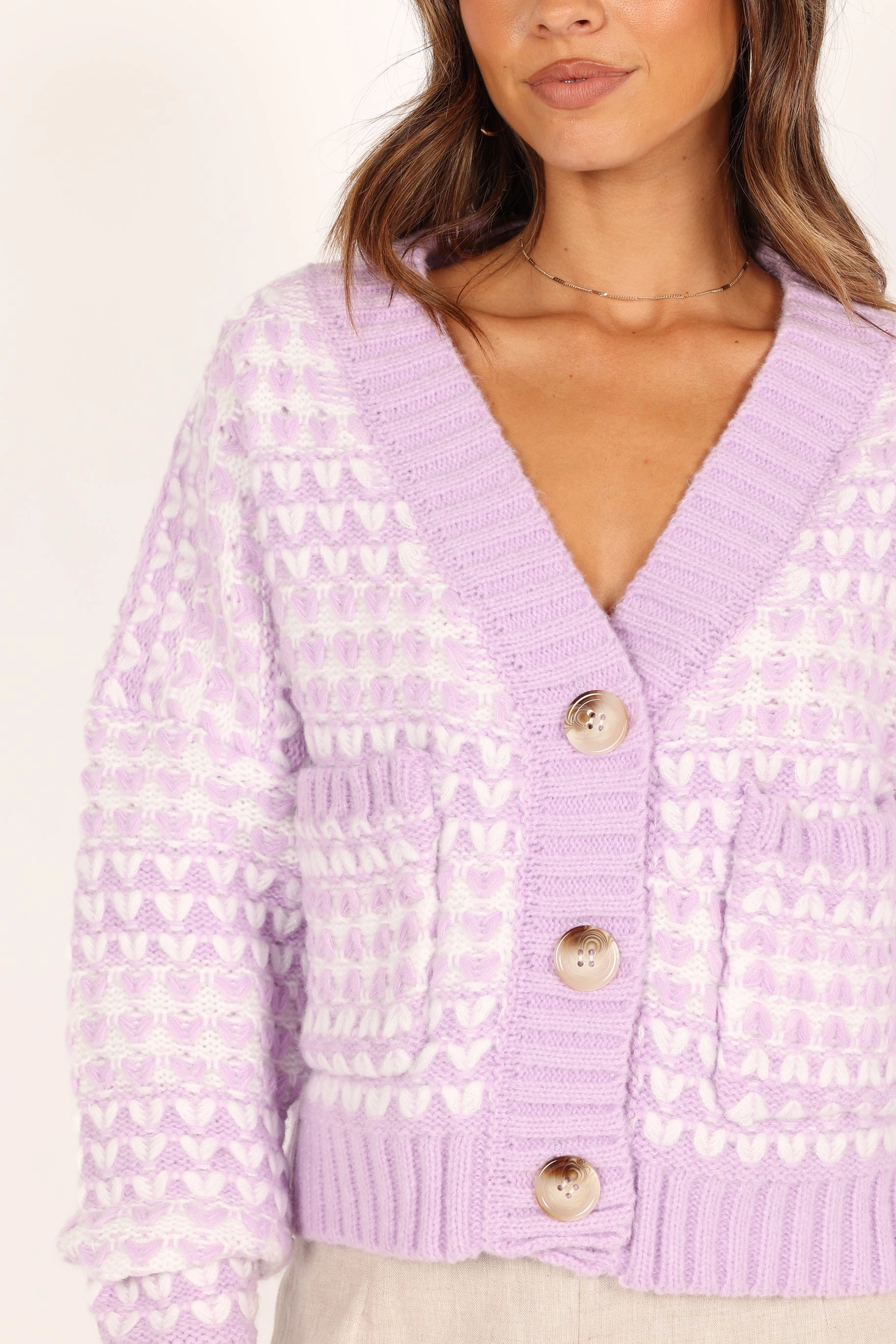 Selena Cardigan - Lilac