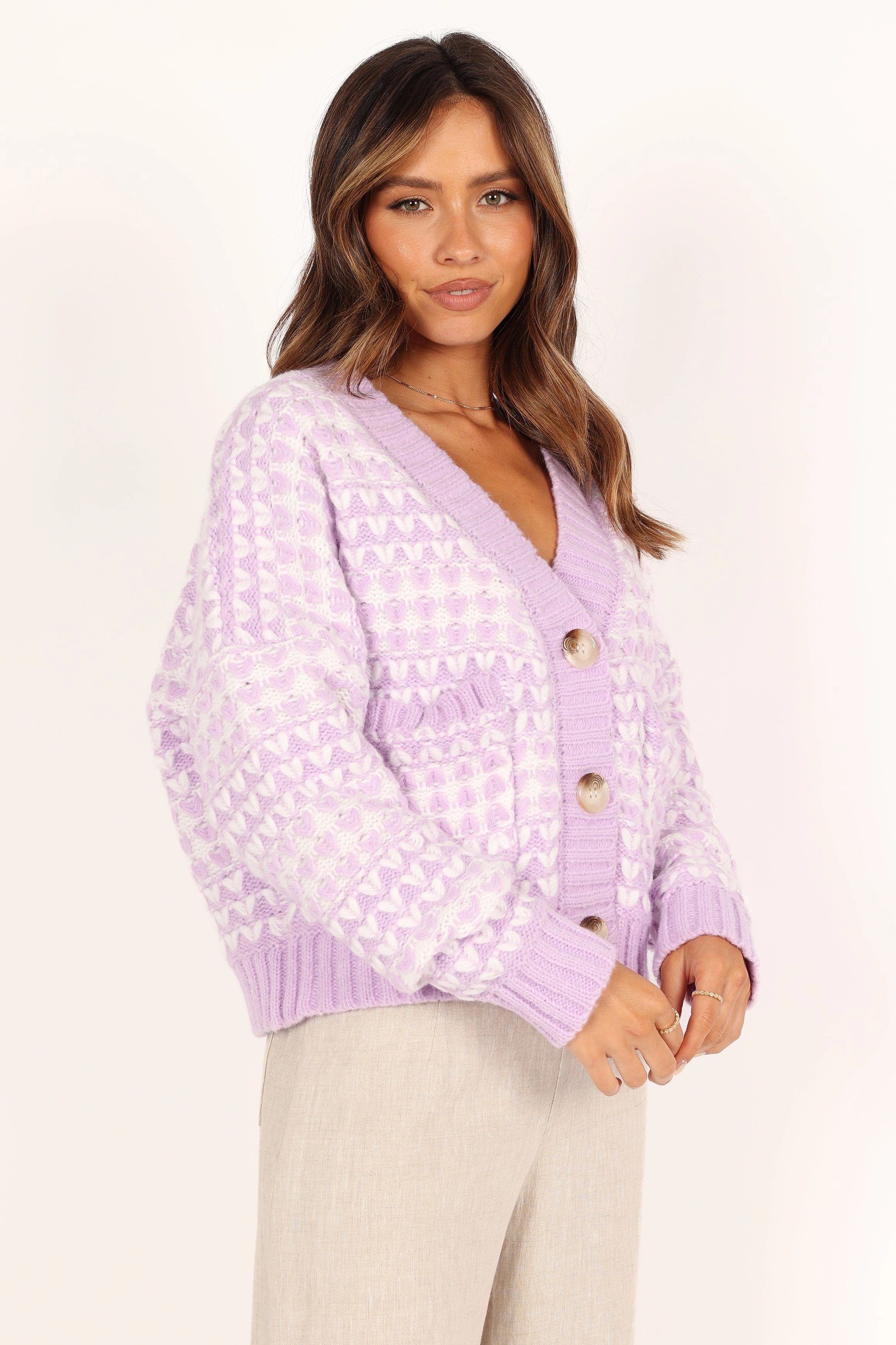 Selena Cardigan - Lilac
