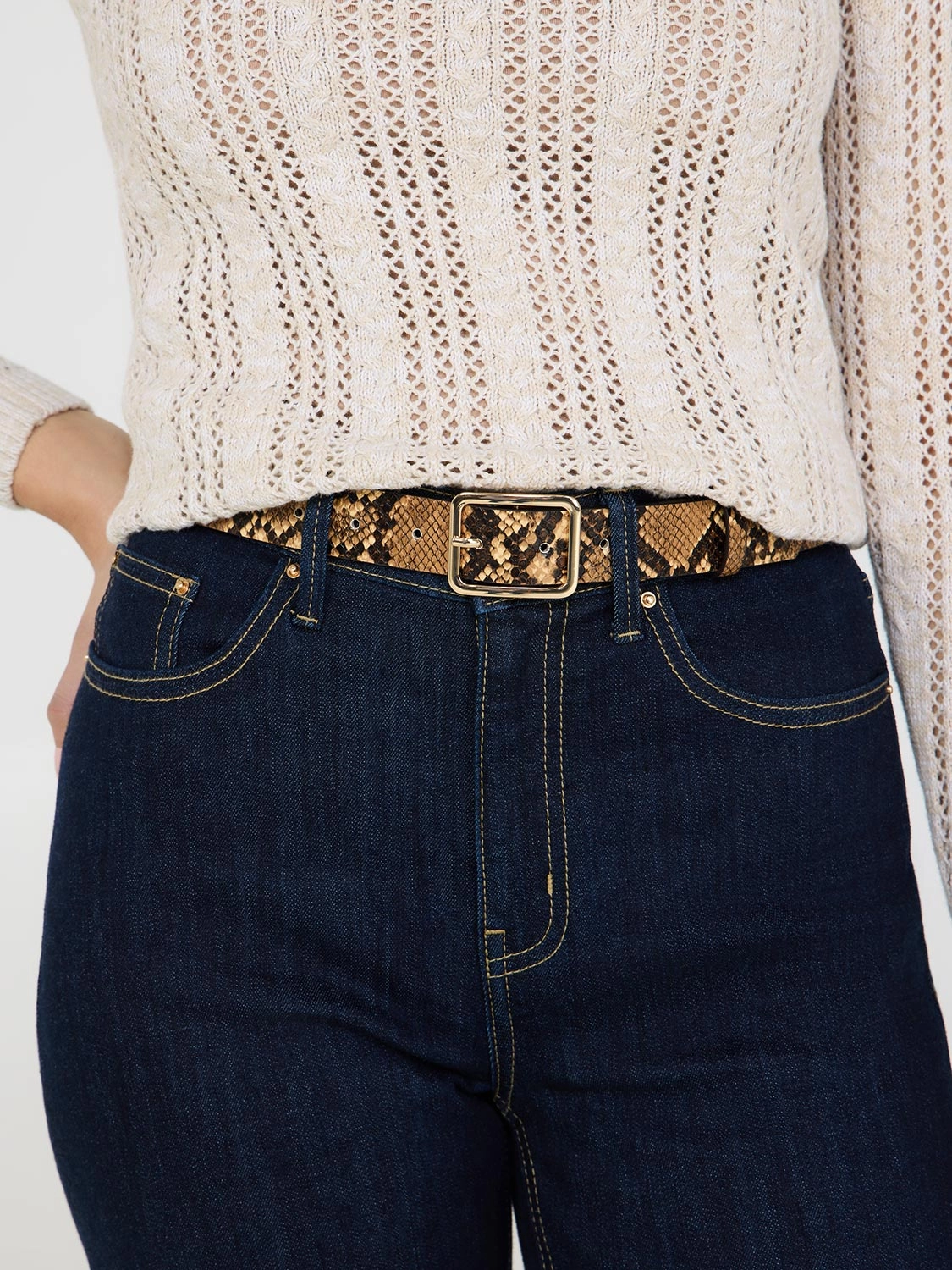 Snakeskin Belt