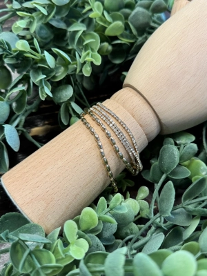 Stone   Bead Bracelet