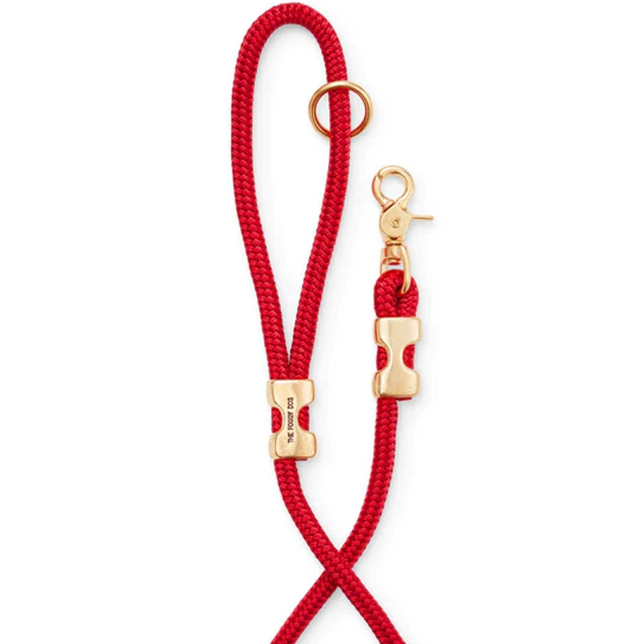 The Foggy Dog Rope Leash Ruby Dog Leads