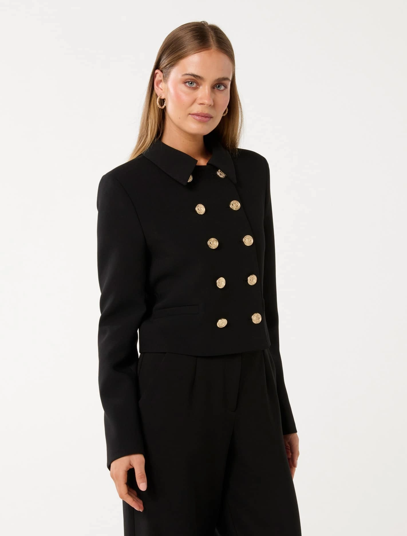 Tilly Button Detail Jacket