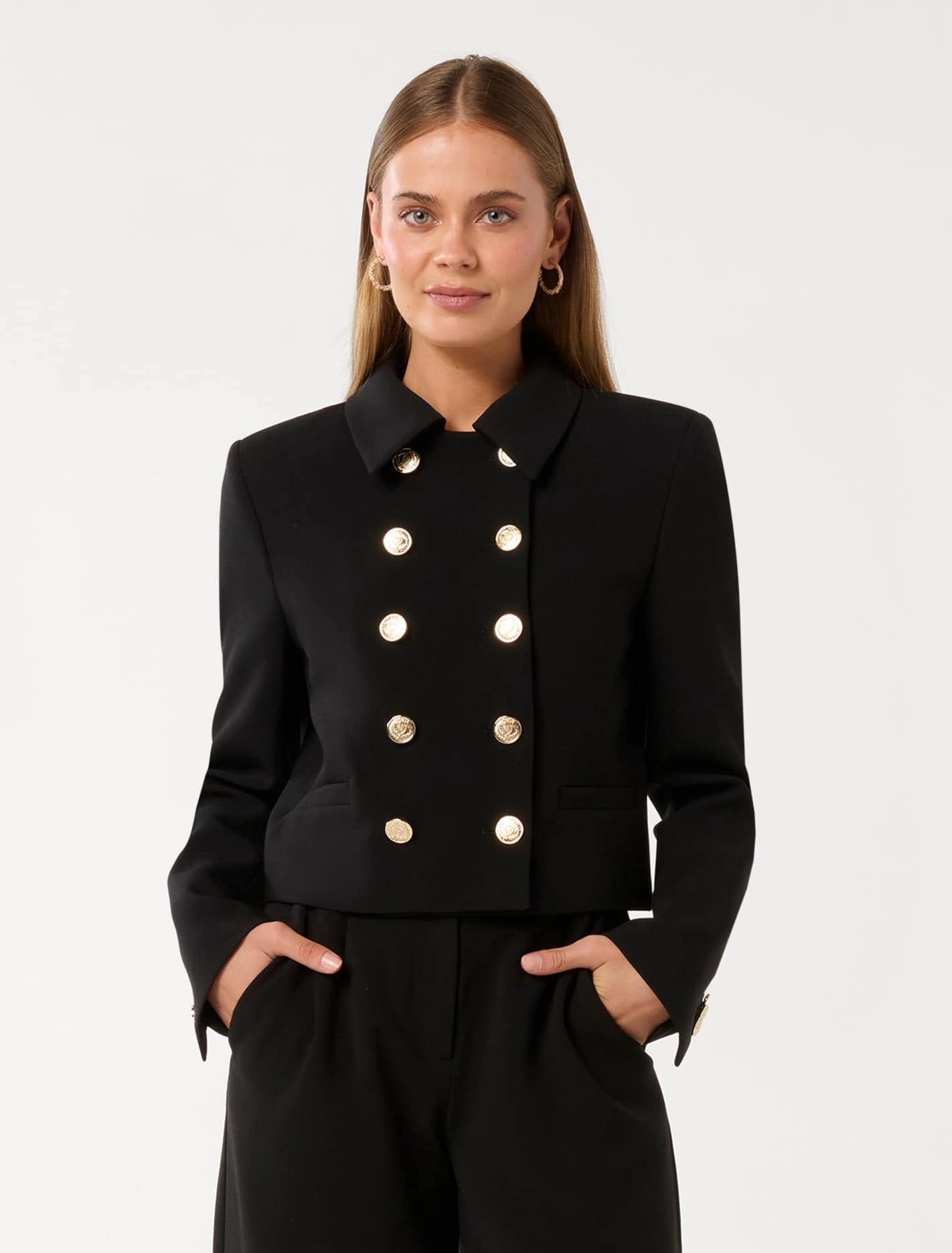 Tilly Button Detail Jacket