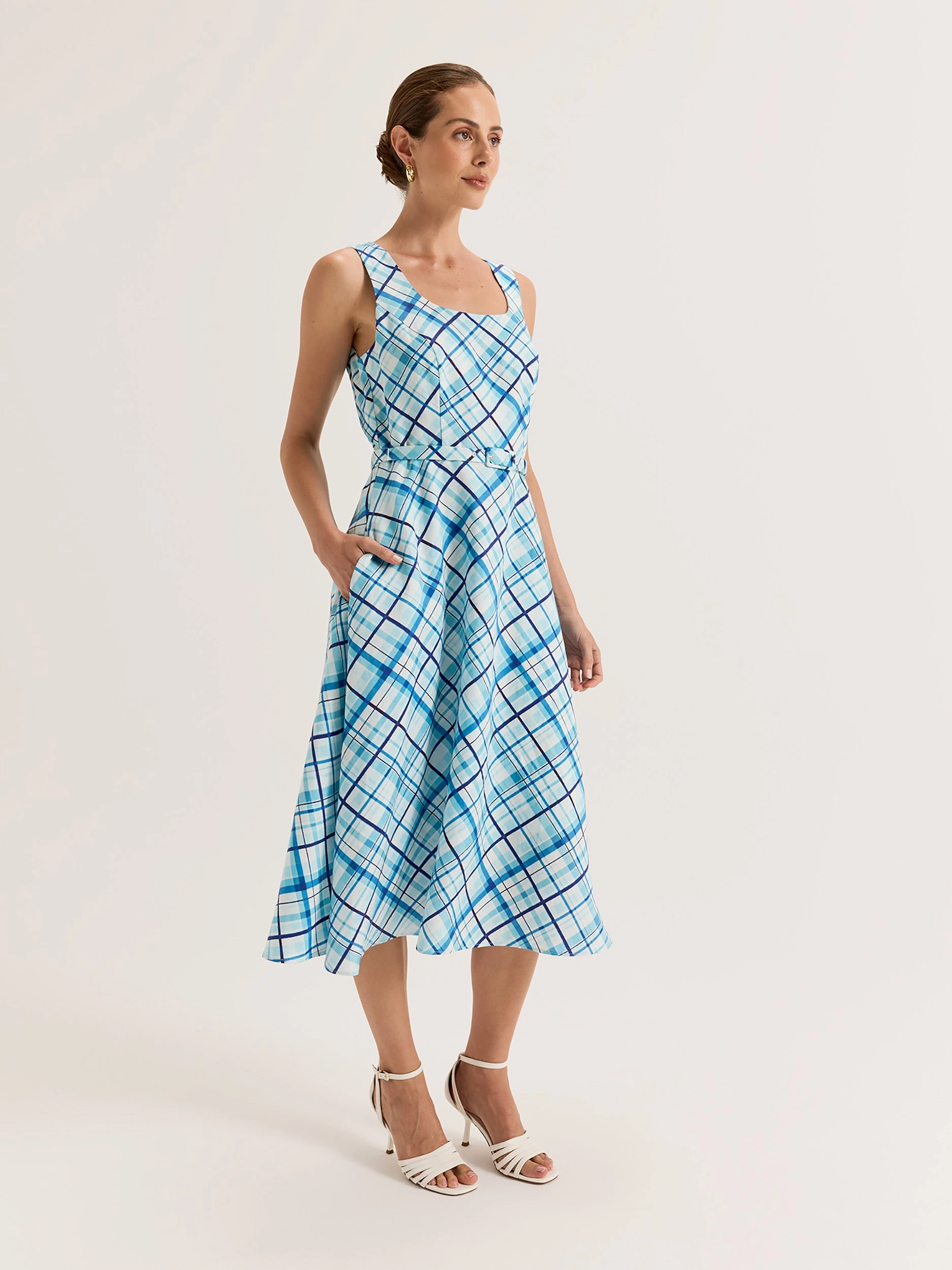 Tribeca Check Dress