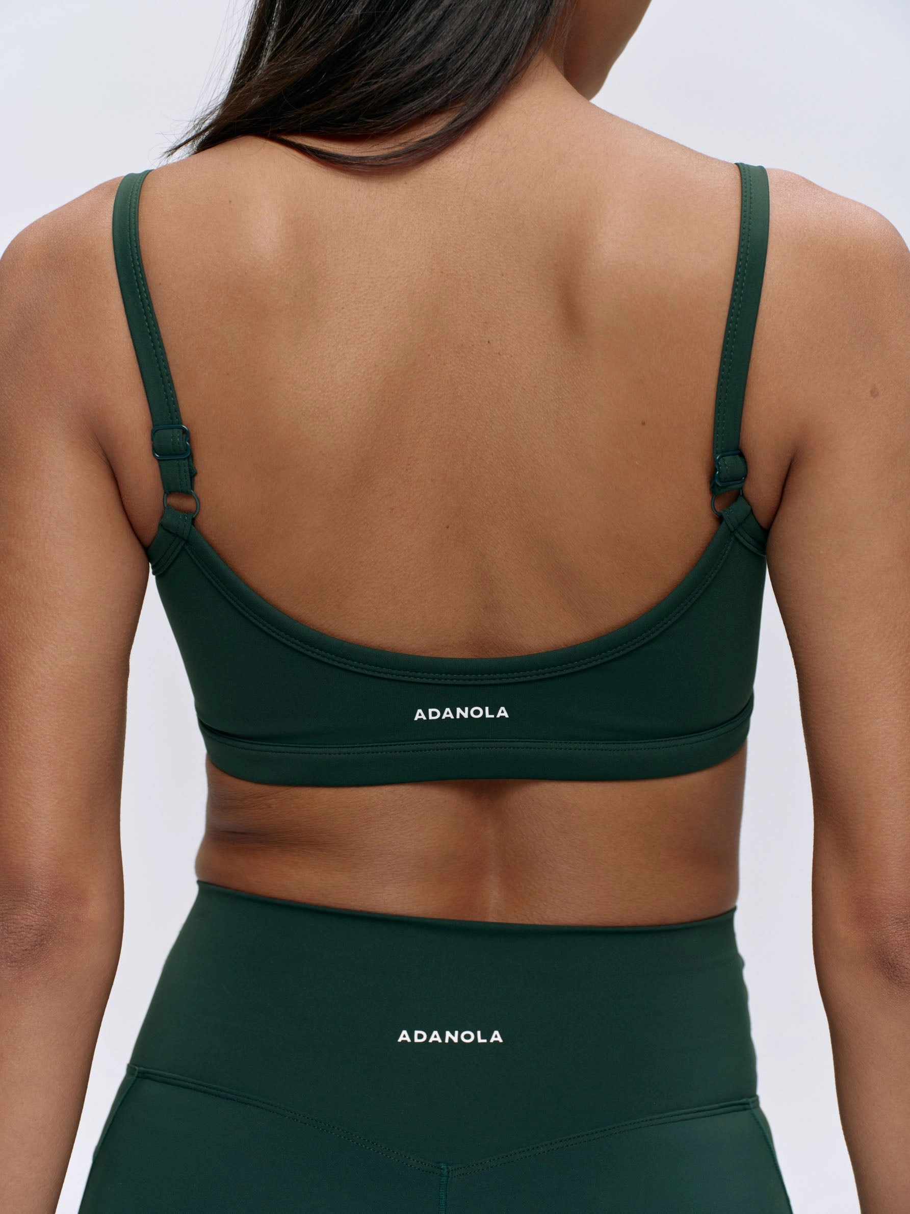 Ultimate Scoop Bra - Pine Green