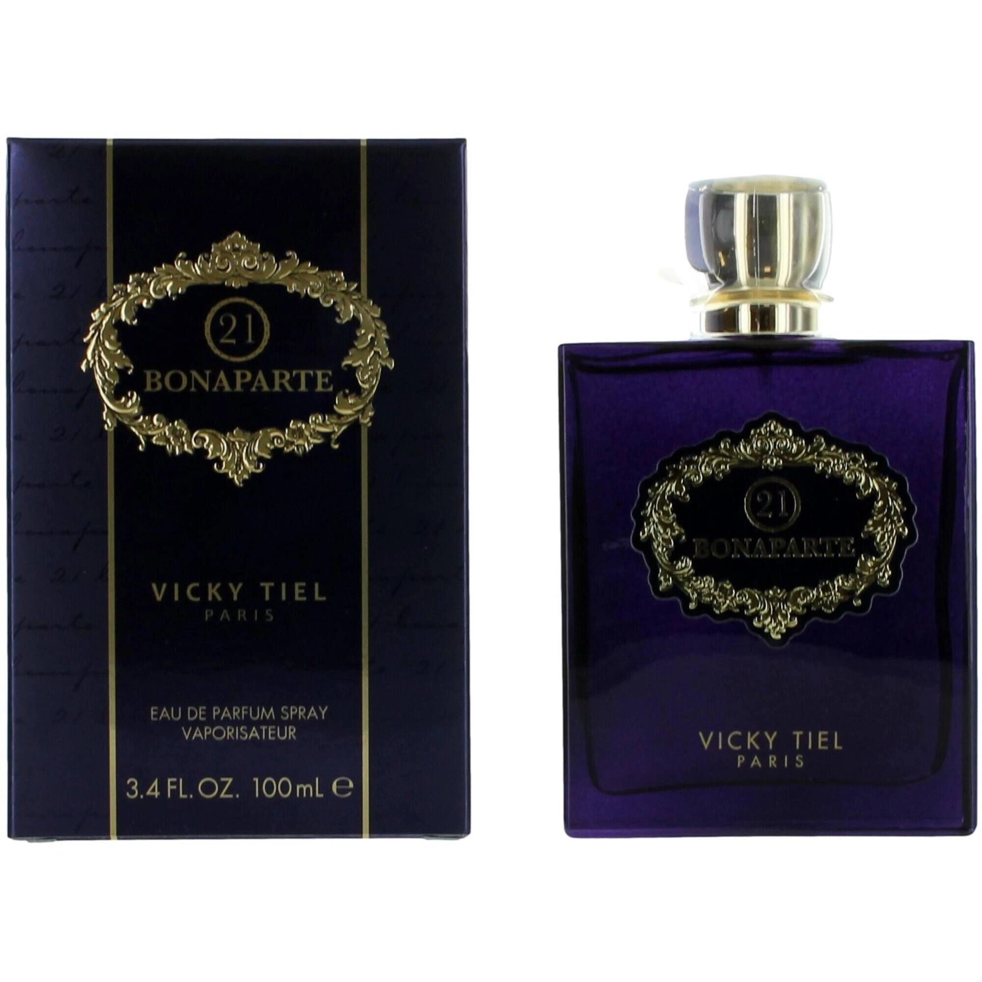 Vicky Tiel Women's Eau De Parfum Spray  - 21 Bonaparte Captivating Scent, 3.4 oz