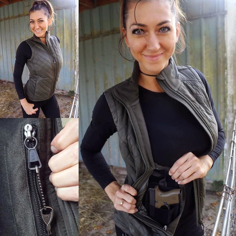 Women's Concealed Carry Crossroads Fitted Vest