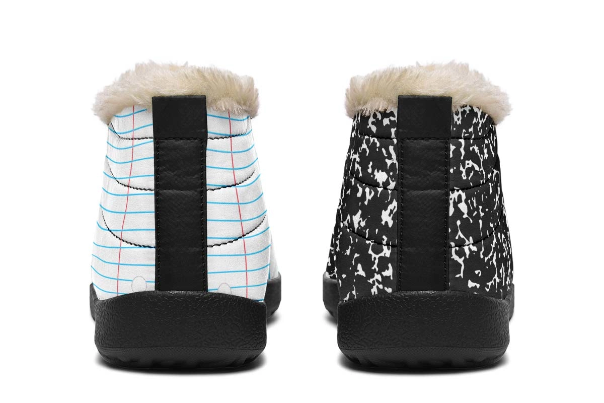 Writers Notepad Winter Sneakers
