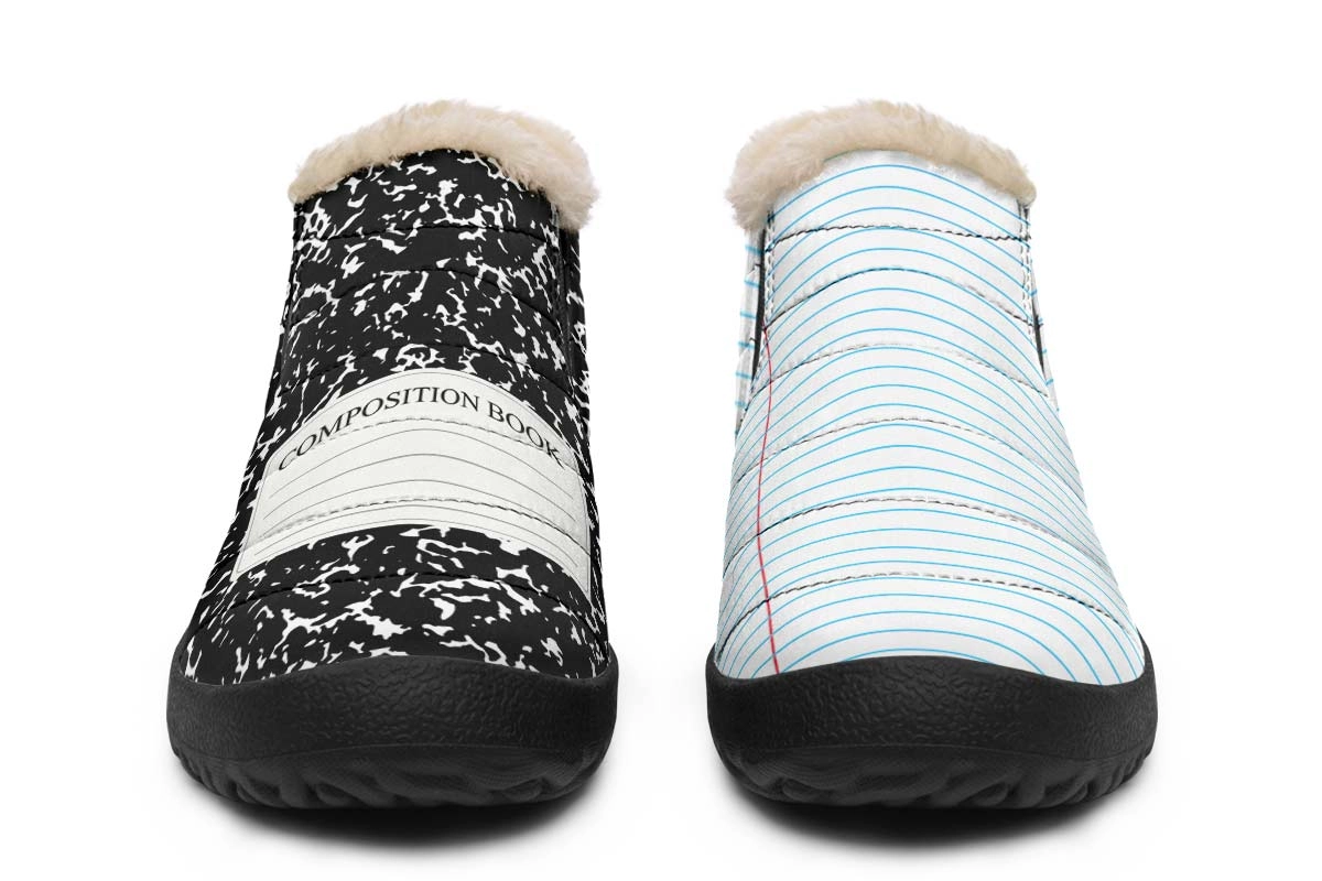Writers Notepad Winter Sneakers
