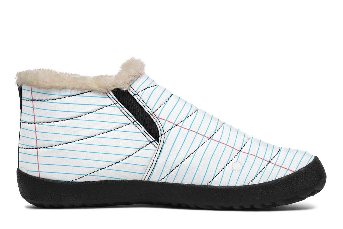 Writers Notepad Winter Sneakers