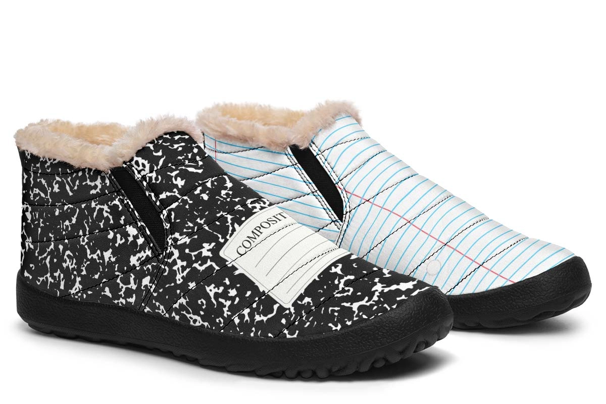 Writers Notepad Winter Sneakers