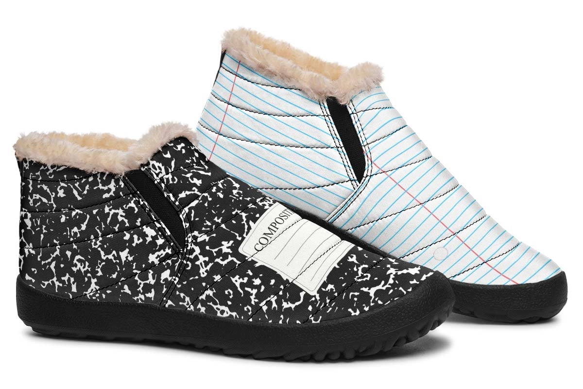 Writers Notepad Winter Sneakers